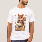 Pixel Nut Collector – Schattigee 8-bits Chipmunk A T-shirt (Voorkant)