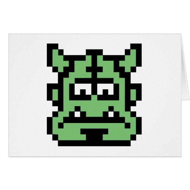 Pixel Ogre (Voorkant Horizontaal)