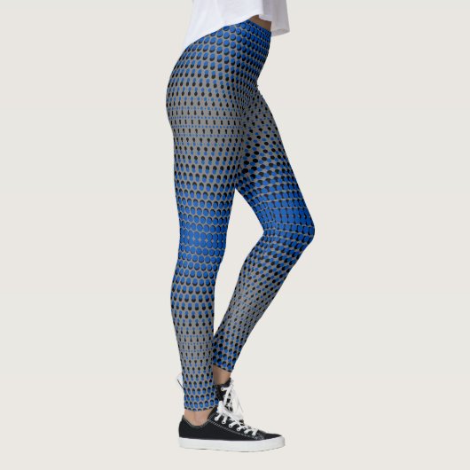 Pixel Pattern 09.BBLK.w DGrey BG Leggings (Rechts)