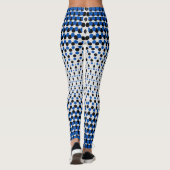 Pixel Pattern 09.BBLK.w OffWhite BG Leggings (Achterkant)