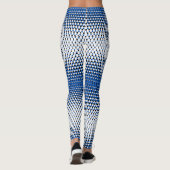Pixel Pattern 09.BBLK.w White BG Leggings (Achterkant)