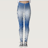 Pixel Pattern 09.BBLK.w White BG Leggings (Voorkant)