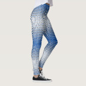 Pixel Pattern 09.BBLK.w White BG Leggings (Rechts)