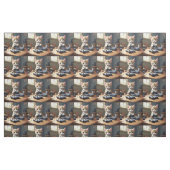 Pixel Paws: het gamer kitten in actie Stof (Fat Quarter)