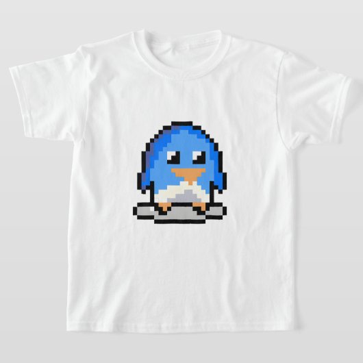Pixel Penguin T-shirt (Laagn)
