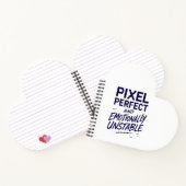 Pixel Perfect Heart Notitieboek (Binnen)