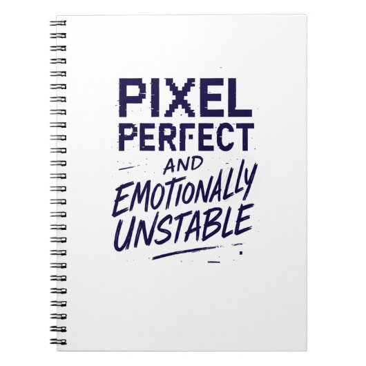 Pixel Perfect Notitieboek (Voorkant)