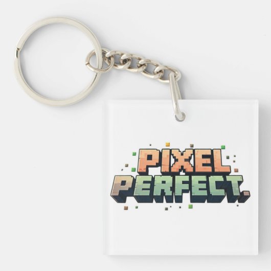 Pixel Perfect Sleutelhanger (voorkant)