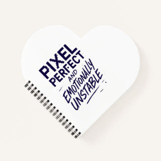 Pixel Perfect - Spiral Notebook Notitieboek
