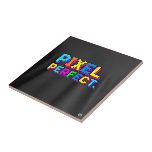 Pixel perfect. tegeltje (Zijkant)