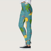 Pixel Pina Coladas Leggings (Links)