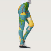 Pixel Pina Coladas Leggings (Rechts)