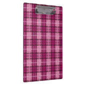 Pixel Plaid_Magenta-Black Klembord (Rechts)