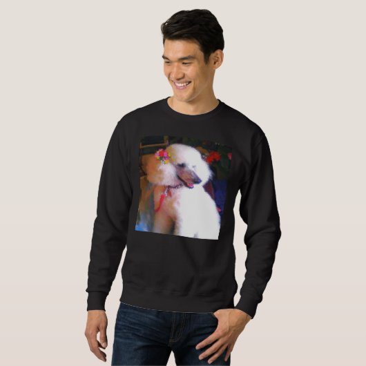 Pixel Poodle Trui (Voorkant volledig)