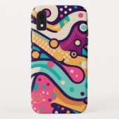 Pixel Pop Art: Retro Pixelachtige iPhone/iPad Hoes (Achterkant)