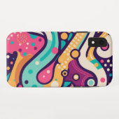 Pixel Pop Art: Retro Pixelachtige iPhone/iPad Hoes (Achterkant (horizontaal))