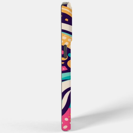 Pixel Pop Art: Retro Pixelated iPhone / iPad Case (Achterkant / Rechts)