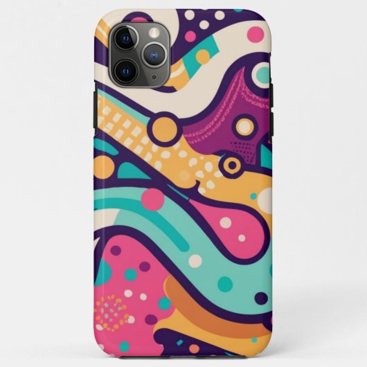 Pixel Pop Art: Retro Pixelated iPhone / iPad Case (Achterkant)