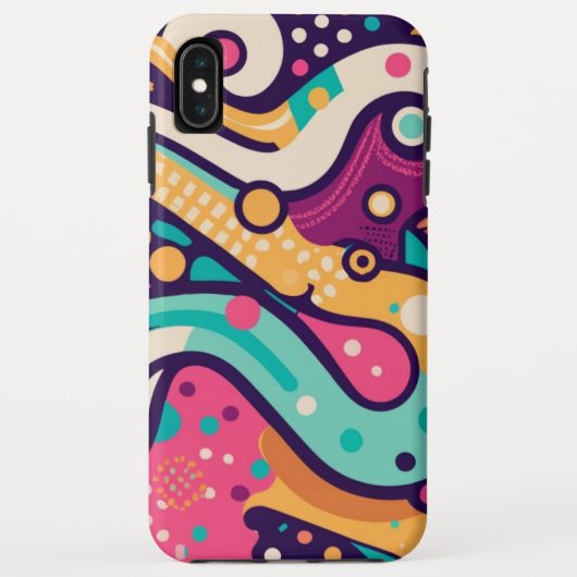 Pixel Pop Art: Retro Pixelated iPhone / iPad Case (Achterkant)