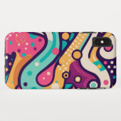 Pixel Pop Art: Retro Pixelated iPhone / iPad Case (Achterkant (horizontaal))