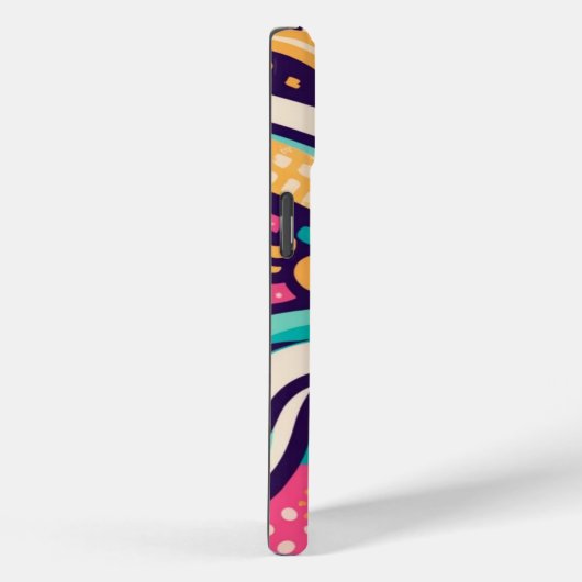 Pixel Pop Art: Retro Pixelated iPhone / iPad Case (Achterkant / Rechts)