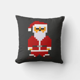 Pixel Pose Kerstman Kussen