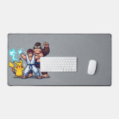 Pixel Power Trio Desk Mat - Gaming Legends (Keyboard & Muis)