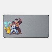 Pixel Power Trio Desk Mat - Gaming Legends (Voorkant)
