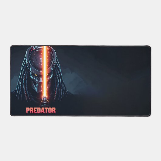 Pixel PredaKnight: het jagerblade Bureaumat (Voorkant)
