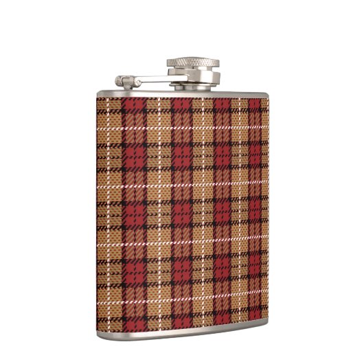 Pixel Pset in Red en Gold Heupfles (Rechts)