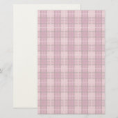 Pixel Pset_Magenta-Black Briefpapier (Voorkant / Achterkant)