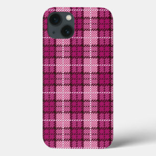 Pixel Pset_Magenta-Black iPhone 13 Hoesje