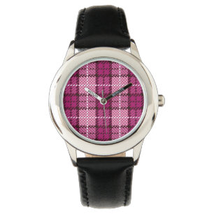 Pixel Pset_Magenta-Black Horloge