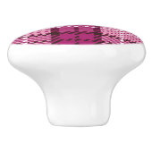 Pixel Pset_Magenta-Black Keramische Knop (Zijkant)