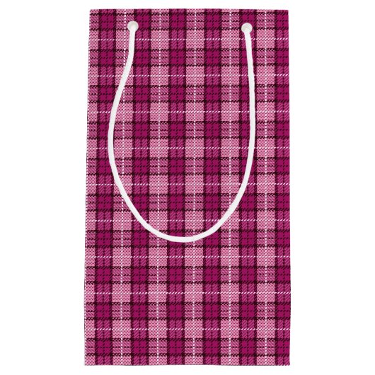 Pixel Pset_Magenta-Black Klein Cadeauzakje (Voorkant)