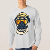 Pixel Pug Delight T-shirt (Voorkant)