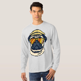 Pixel Pug Delight T-shirt