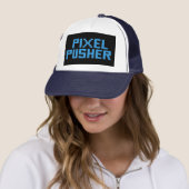 Pixel Pusher Trucker Pet (In situ)