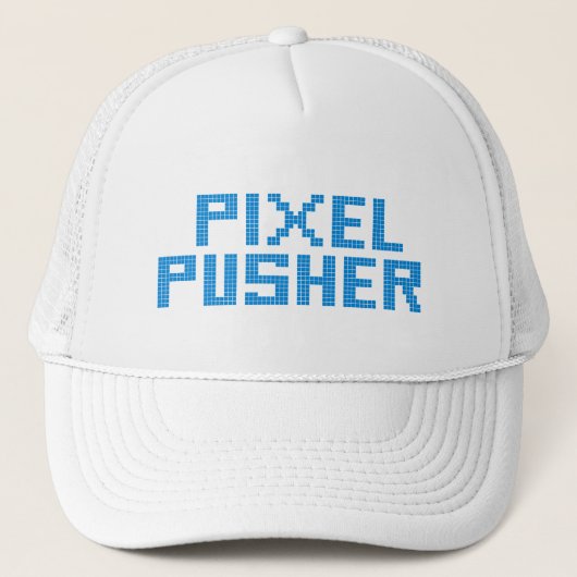 Pixel Pusher Trucker Pet (Voorkant)