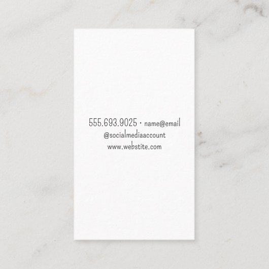 Pixel Rainbow Achtergrond Visitekaartje (Achterkant)