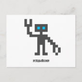 Pixel_Robot Briefkaart (Voorkant)