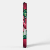 Pixel Roos – Retro Bloemkunst Case-Mate iPhone Case (Achterkant / Rechts)