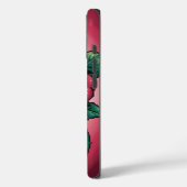 Pixel Roos – Retro Bloemkunst Case-Mate iPhone Case (Achterkant / Links)
