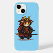 Pixel Samurai Cat Case-Mate iPhone Case (Achterkant)