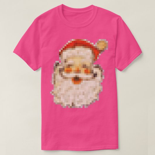  pixel santa t-shirt (Design voorkant)
