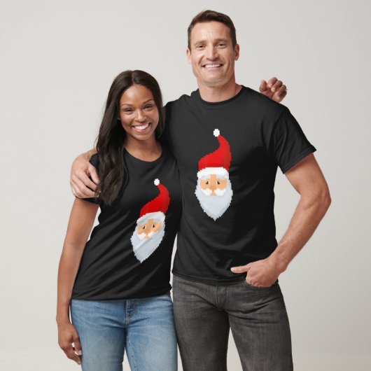 Pixel Santa T-shirt (Unisex)