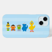 Pixel Sesame Street Characters Case-Mate iPhone Case (Achterkant (horizontaal))
