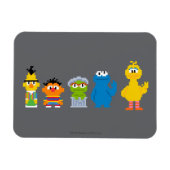Pixel Sesame Street Characters Magneet (Horizontaal)