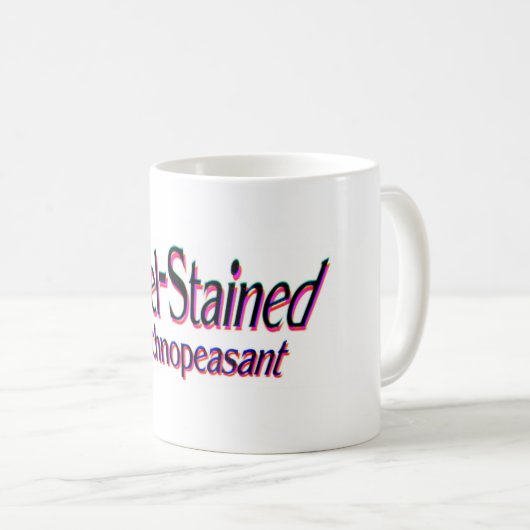 Pixel-sined Technopeasant Mok (Voorkant rechts)