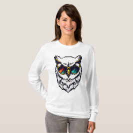 Pixel Sneeuwuil T-shirt